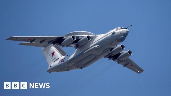 Ukraine says it downs second A-50 Russian spy plane – MASHAHER