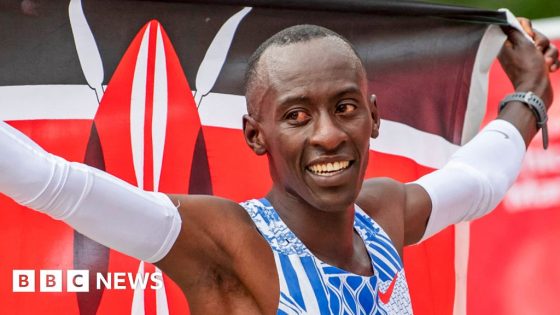 Kelvin Kiptum: Kenyan marathon world record holder dies in road accident – MASHAHER