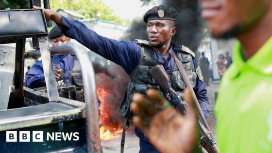 DR Congo protests: Police fire tear gas to disperse anti-Western demonstrations in Kinshasa – MASHAHER