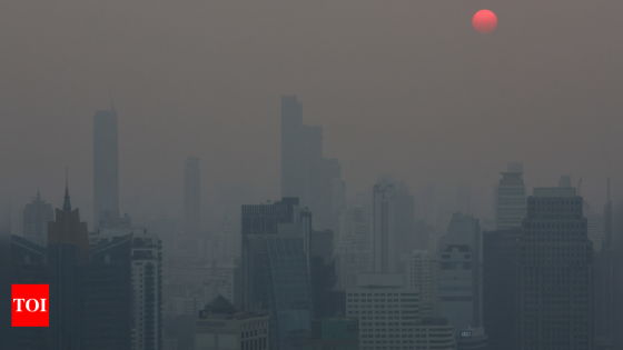 Thailand warns of high pollution in capital, asks govt staff to work from home | World News – MASHAHER