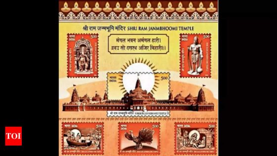 Ayodhya’s Ram Mandir stamp set a hit, fly off shelves in record time | – MASHAHER