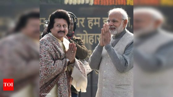 Prime Minister Narendra Modi Pays Tribute to Pankaj Udhas; says, ‘A musical maestro’s departure leaves an irreplaceable Void’ | – MASHAHER