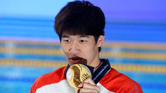 China’s Pan Zhanle wins men’s 100m freestyle world title – MASHAHER