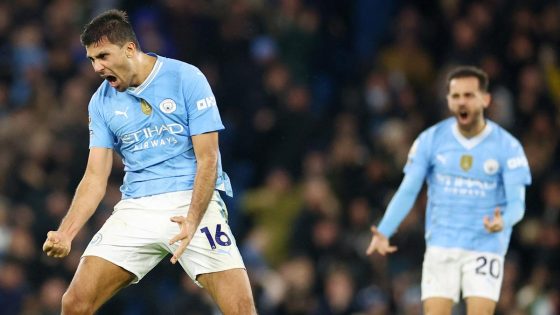 Late Rodri goal earns Man City draw with Chelsea – MASHAHER