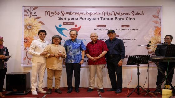 Fifteen veteran Sabah artistes receive assistance from Yayasan Kebajikan Artis Tanahair – MASHAHER