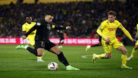 Football: Soccer-Mbappe, Hernandez earn PSG win over Nantes to extend Ligue 1 lead – MASHAHER