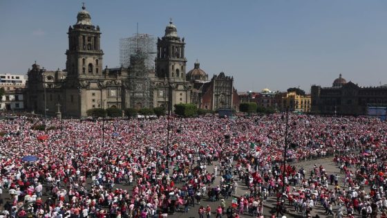 Mexicans turn out in droves to ‘protect democracy’ ahead of elections – MASHAHER