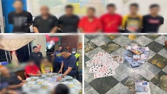 Sabah cops nab 35 in anti-gambling raids – MASHAHER