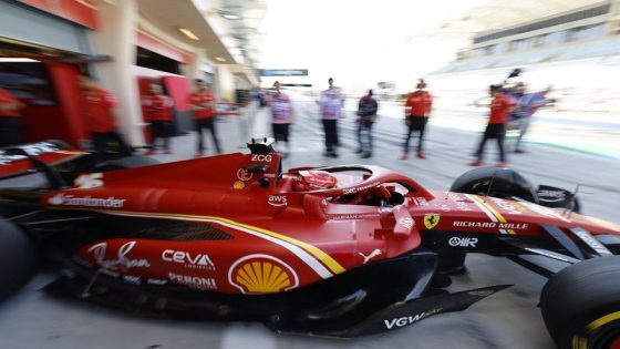 Motorsport: Motor racing-Loose drain cover damages Ferrari floor, halts F1 testing – MASHAHER