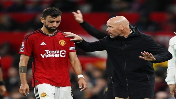 Soccer-Man Utd boss Ten Hag hails Fernandes, Varane's resilience – MASHAHER