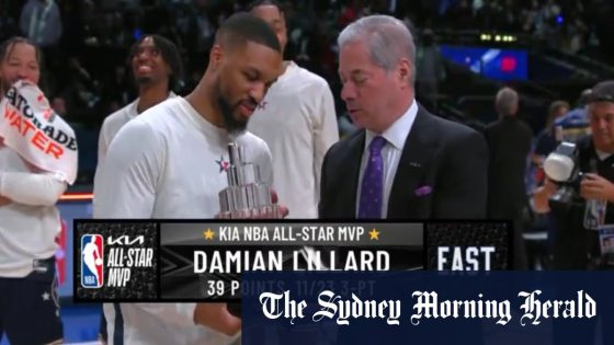 Lillard takes out All-Star MVP award – MASHAHER