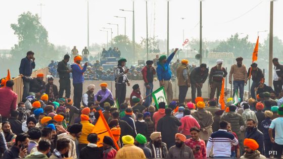 Farmers, marching to Delhi, say “ceasefire” for now, “will try again” after a day of clashes with police – MASHAHER