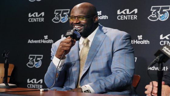 Shaquille O’Neal becomes first player in history to have his jersey retired by the Magic – MASHAHER