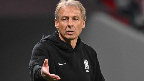 South Korea football officials recommend firing coach Klinsmann – MASHAHER