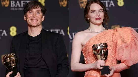 BAFTA Awards 2024: Oppenheimer steals the show with seven wins, Poor Things grabs five – Full list o – MASHAHER