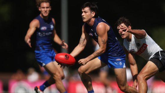 North Melbourne unveils ‘Northball’ in match simulation against Collingwood, George Wardlaw, Zac Fisher – MASHAHER