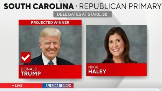 CBS News projects Trump wins South Carolina primary – MASHAHER