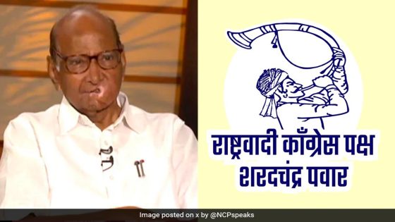 Sharad Pawar’s Party Allotted New Poll Symbol By Election Commission – MASHAHER