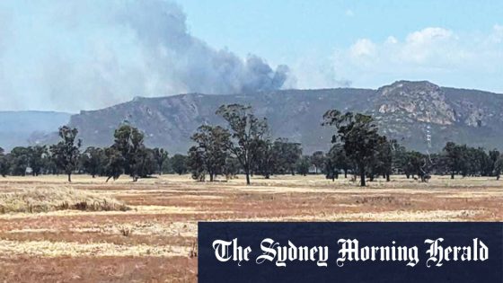 Storms lash city as Grampians bushfire reaches Pomonal township – MASHAHER