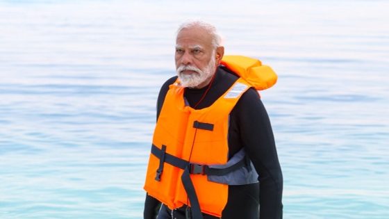 PM Modi in Lakshadweep. All pics – MASHAHER