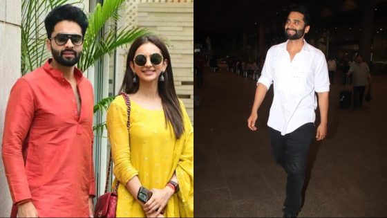 Video: Jackky Bhagnani seen at Mumbai airport ahead of wedding with Rakul Preet Singh – MASHAHER