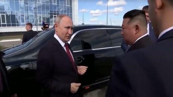 Kim Jong Un apparently liked Vladimir Putin’s Russian-made limousine so much that Putin gave him one – MASHAHER