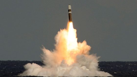 Trident missiles are reliable and nuclear weapons can be fired if needed, government says | UK News – MASHAHER