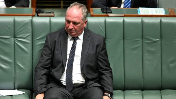 Barnaby Joyce urged to take leave by Nationals leader after being filmed lying on footpath – MASHAHER