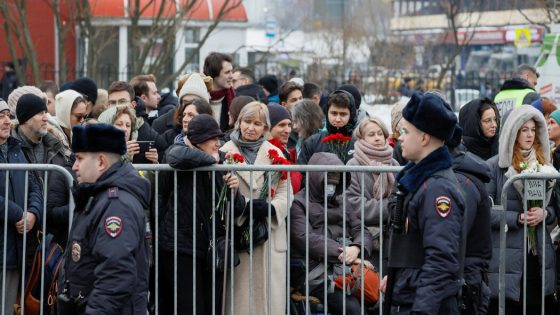 Mourners Gather for Navalny’s Funeral in Moscow – MASHAHER