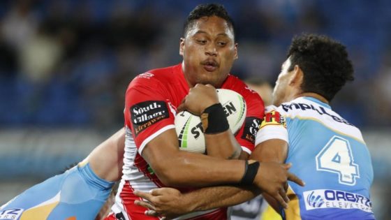 Leilua ‘itching’ for first game for Dragons since 2019 – MASHAHER