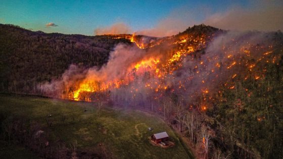 High Winds Fuel Wildfires in Virginia and Other Mid-Atlantic States – MASHAHER