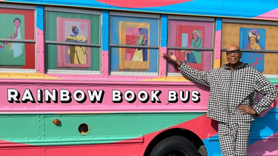 RuPaul Is Sending a Rainbow Bus to Give Away Books Targeted by Bans – MASHAHER