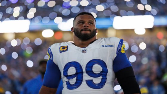 Aaron Donald on retiring from the NFL: ‘I’m complete, I’m full … I’m burnt out’ – MASHAHER