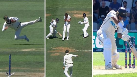 Australia vs New Zealand first Test live scorecard, updates, New Zealand run-out video, reaction, news, stats – MASHAHER