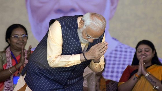 PM Narendra Modi Calls Women Of Sandeshkhali ‘Maa Durga’, Meets Them, Assures Justice – MASHAHER