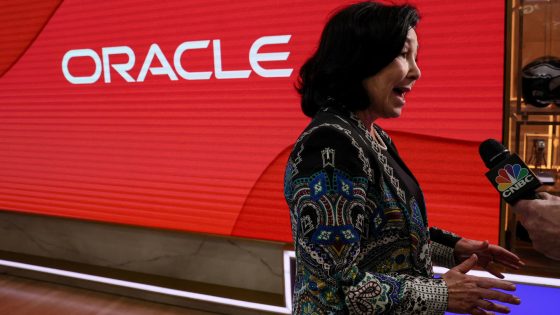 Oracle stock surges 12% and heads for record close – MASHAHER