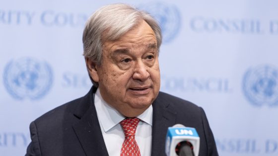 UN chief urges massive Gaza aid flow, sees ‘dramatic starvation’ – MASHAHER