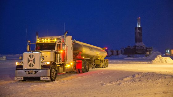 Alaska’s ice road oil truckers are in a boom, and causing a backlash – MASHAHER