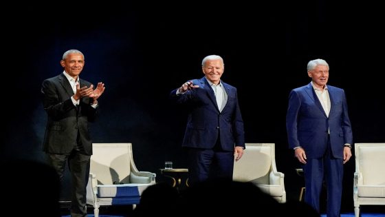 3 presidents, celebrity performances and protester interruptions at Biden campaign’s $26M fundraiser – MASHAHER