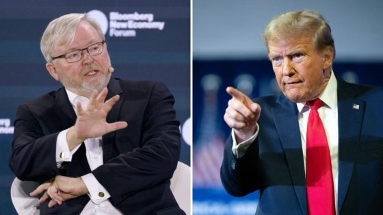 Donald Trump unleashes on Kevin Rudd as ‘not the brightest bulb’ in extraordinary interview with Nigel Farage – MASHAHER