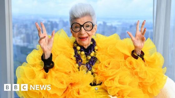 US fashion designer Iris Apfel dies aged 102 – MASHAHER