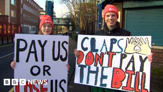 Junior doctors in Northern Ireland strike over pay – MASHAHER