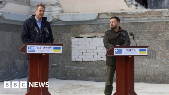 Explosions hit Odesa as Zelensky meets Greek PM – MASHAHER