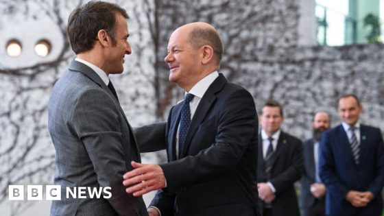 Europe rift on Ukraine clouds Macron talks in Berlin – MASHAHER