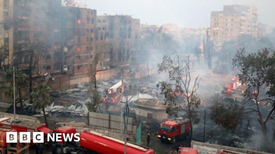 Iconic Cairo film studio engulfed by fire – MASHAHER