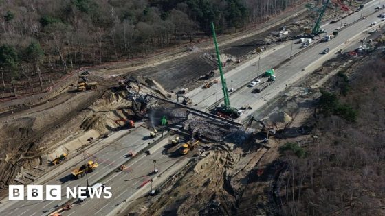 M25 reopens eight hours ahead of schedule – MASHAHER