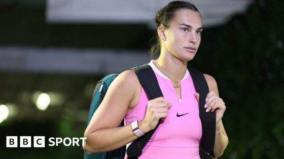 Konstantin Koltsov: Aryna Sabalenka to play in Miami Open after death of boyfriend – MASHAHER