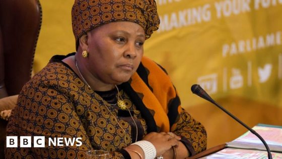 Nosiviwe Mapisa-Nqakula: South Africa investigators raid home of speaker of parliament – MASHAHER