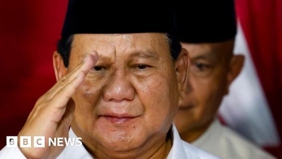 Indonesia's Prabowo confirmed as next president – MASHAHER