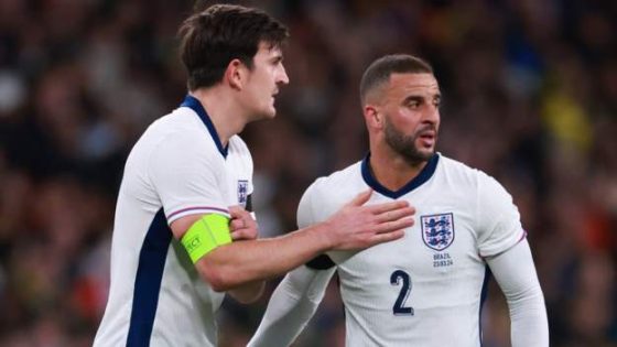 England: Kyle Walker and Harry Maguire ruled out of friendly against Belgium – MASHAHER